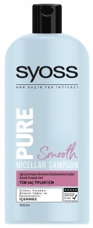 Syoss Pure Smooth Micellar 550 ml Şampuan kullananlar yorumlar